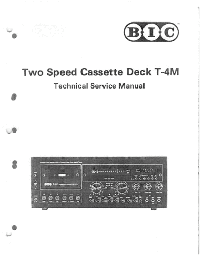 BIC hfe bic t-4m service en low res  . Rare and Ancient Equipment BIC T-4M hfe_bic_t-4m_service_en_low_res.pdf