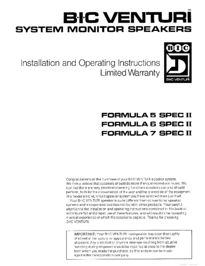 BIC hfe   venturi formula 5 6 7 spec ii en  . Rare and Ancient Equipment BIC Venturi Formula 5 hfe_bic_venturi_formula_5_6_7_spec_ii_en.pdf