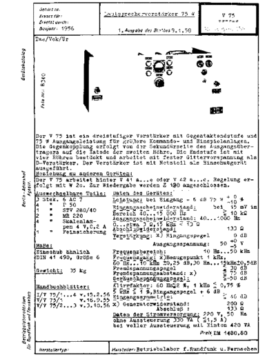 BRF BRF V75  . Rare and Ancient Equipment BRF V75 BRF_V75.pdf