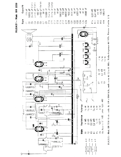 DUCATI RR2250  . Rare and Ancient Equipment DUCATI Audio Ducati RR2250.pdf