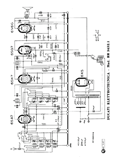 DUCATI Ducati RR3432-1  . Rare and Ancient Equipment DUCATI Audio Ducati RR3432-1.pdf