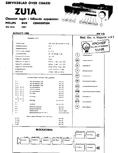 DUX (PHILIPS) Philips NG1410  . Rare and Ancient Equipment DUX (PHILIPS) 5501 Philips_NG1410.pdf