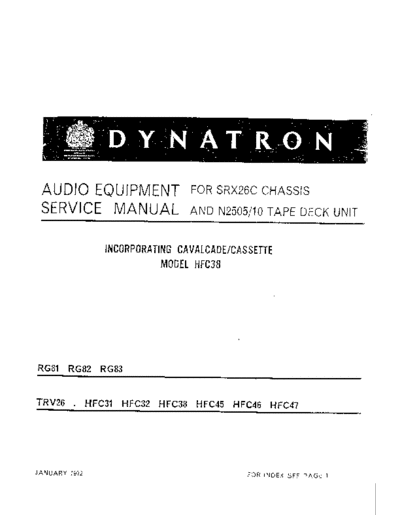 DYNATRON hfe dynatron src26c service en  . Rare and Ancient Equipment DYNATRON SRX26C hfe_dynatron_src26c_service_en.pdf