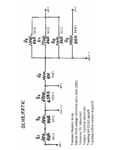 Datron 4910 precision resistor array schematic c20140630 [1]  . Rare and Ancient Equipment Datron 4910_4911 Datron 4910 precision resistor array schematic c20140630 [1].pdf