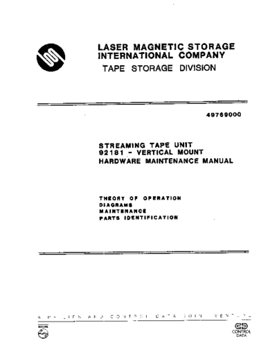 cdc 49769000N 92181 Maint Jan89  . Rare and Ancient Equipment cdc magtape 49769000N_92181_Maint_Jan89.pdf