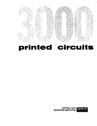 cdc 60238500 3000pcbs Dec68  . Rare and Ancient Equipment cdc modules 60238500_3000pcbs_Dec68.pdf