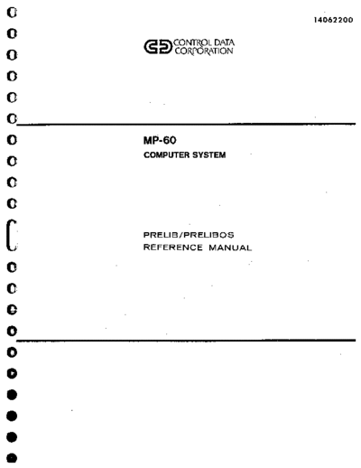 cdc 14062200 MP-60 PRELIB PRELIBOS Ref Feb79  . Rare and Ancient Equipment cdc mp-32 14062200_MP-60_PRELIB_PRELIBOS_Ref_Feb79.pdf