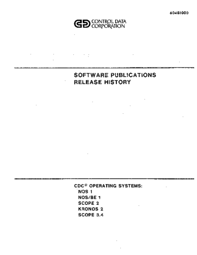 cdc 60481000J Software Publications Release History Dec80  . Rare and Ancient Equipment cdc catalog 60481000J_Software_Publications_Release_History_Dec80.pdf