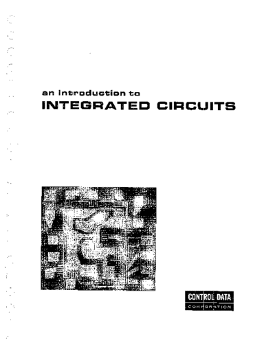 cdc 60202000 Introduction to Integrated Circuits Mar67  . Rare and Ancient Equipment cdc training 60202000_Introduction_to_Integrated_Circuits_Mar67.pdf