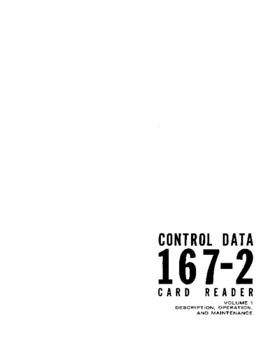 cdc 220a 167-2 CardRdr Vol1 Apr63  . Rare and Ancient Equipment cdc 160 220a_167-2_CardRdr_Vol1_Apr63.pdf