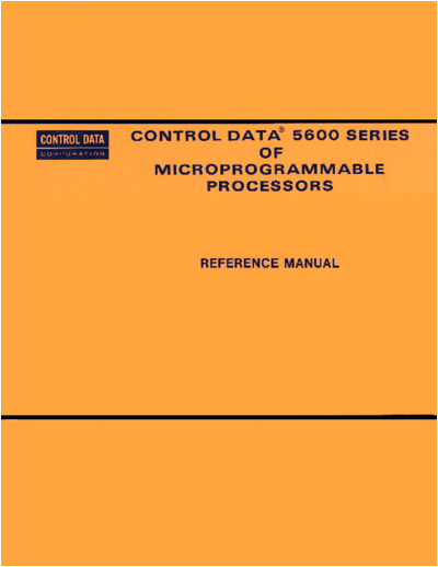 cdc 14232000 5600 MicroprogProcRef Aug72  . Rare and Ancient Equipment cdc 5600 14232000_5600_MicroprogProcRef_Aug72.pdf