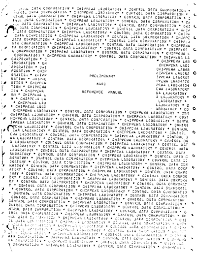 cdc Preliminary8600RefMan Aug72  . Rare and Ancient Equipment cdc 8600 Preliminary8600RefMan_Aug72.pdf