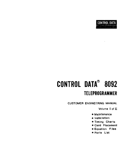 cdc 36810800F 8092CE Mar69  . Rare and Ancient Equipment cdc 809x 36810800F_8092CE_Mar69.pdf