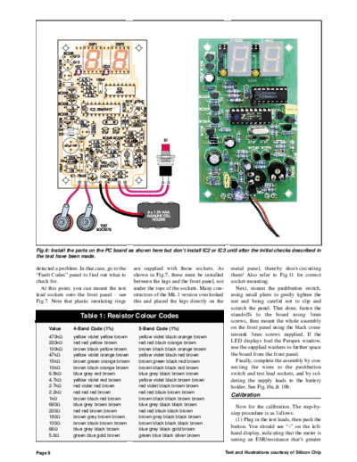 . Various k7214-b - ESR Meter Mk.2  . Various Div Electronic Info Test Equipment Plans k7214-b - ESR Meter Mk.2.pdf