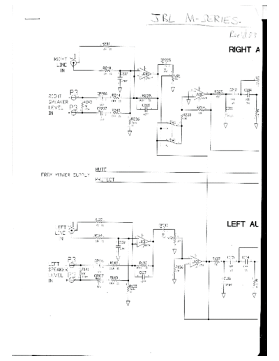 JBL JBL-M-Series-Schematic  JBL Audio JBL-M-Series-Schematic.pdf