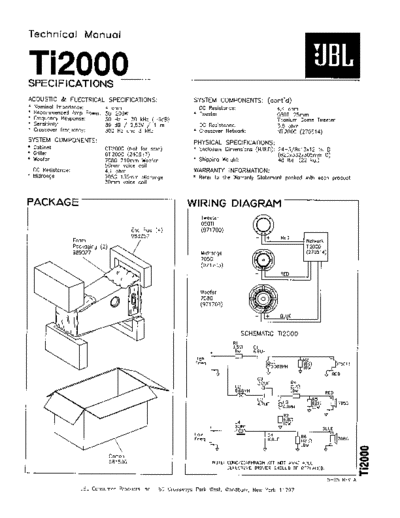 JBL -TI-2000-Service-Manual  JBL Audio JBL-TI-2000-Service-Manual.pdf