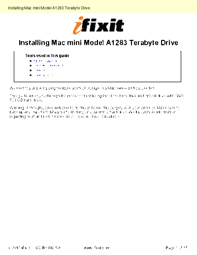 apple Installing-Terabyte-Drive-660  apple Mac Desktops Mac Mini Mac mini Model A1283 Installing-Terabyte-Drive-660.pdf