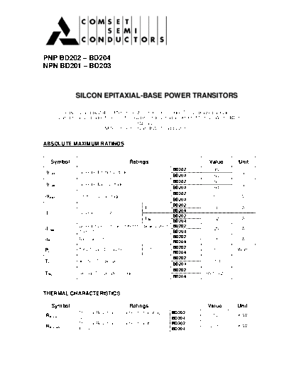 Cpmset bd202-bd204  . Electronic Components Datasheets Active components Transistors Cpmset bd202-bd204.pdf