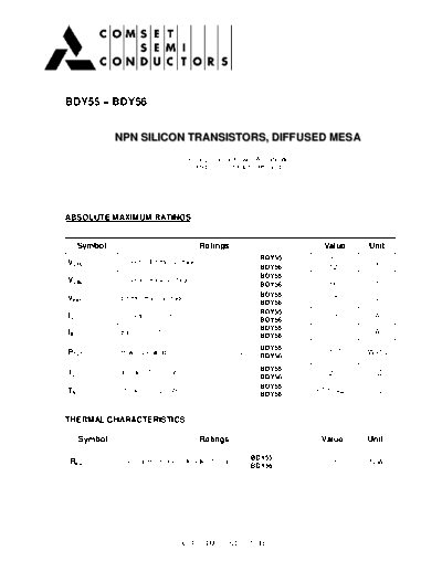 Cpmset bdy55 bdy56  . Electronic Components Datasheets Active components Transistors Cpmset bdy55_bdy56.pdf