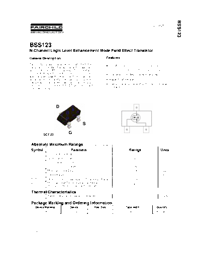 Fairchild Semiconductor bss123  . Electronic Components Datasheets Active components Transistors Fairchild Semiconductor bss123.pdf