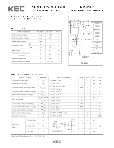 KEC ktc4527f  . Electronic Components Datasheets Active components Transistors KEC ktc4527f.pdf