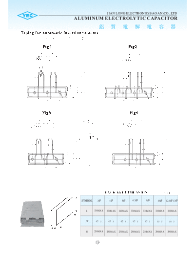 YEC AL-CAP Pac Spec  . Electronic Components Datasheets Passive components capacitors YEC AL-CAP_Pac_Spec.pdf