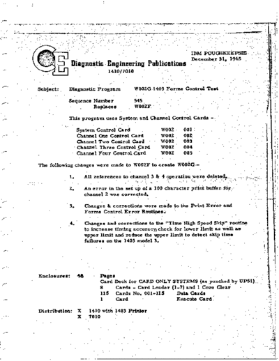 IBM W002G 1410 7010 1403 Forms Control Test  IBM 1410 diagnostics DIAGV500-K2 W002G_1410_7010_1403_Forms_Control_Test.pdf