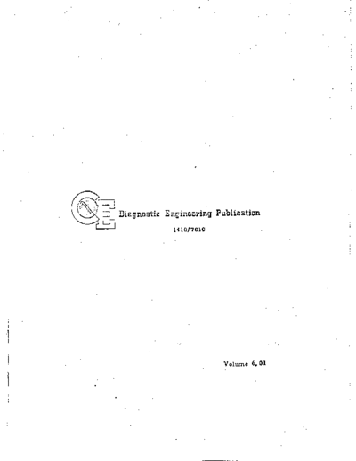 IBM DIAGV601 1410 7010 7631-1301 Advanced Disk File Diagnostic Package  IBM 1410 diagnostics DIAGV601 DIAGV601_1410_7010_7631-1301_Advanced_Disk_File_Diagnostic_Package.pdf