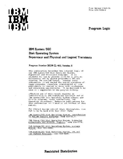 IBM Y24-5084-0 DOS Supervisor and Physical and Logical Transients PLM Feb68  IBM 360 dos plm Y24-5084-0_DOS_Supervisor_and_Physical_and_Logical_Transients_PLM_Feb68.pdf