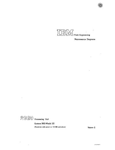 IBM SY33-1042-1 2020 FEMDM Vol 2 Nov69  IBM 360 fe 2020 SY33-1042-1_2020_FEMDM_Vol_2_Nov69.pdf