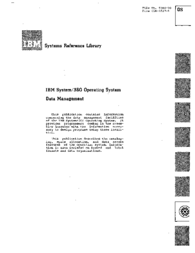 IBM C28-6537-1 Data Management Apr66  IBM 360 os R01-08 C28-6537-1_Data_Management_Apr66.pdf