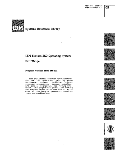 IBM C28-6543-2 Sort Merge Apr66  IBM 360 os R01-08 C28-6543-2_Sort_Merge_Apr66.pdf