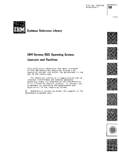 IBM GC28-6535-7 OS Concepts and Facilities Rel 19 Jun70  IBM 360 os R19_Jun70 GC28-6535-7_OS_Concepts_and_Facilities_Rel_19_Jun70.pdf