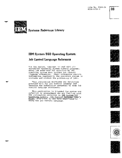 IBM GC28-6704-0_JCL_Reference_Rel_19_Jun70  IBM 360 os R19_Jun70 GC28-6704-0_JCL_Reference_Rel_19_Jun70.pdf