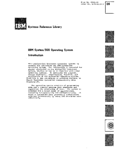 IBM GC28-6534-3 OS Introduction Rel 20.1 Jun71  IBM 360 os R20.1_Mar71 GC28-6534-3_OS_Introduction_Rel_20.1_Jun71.pdf