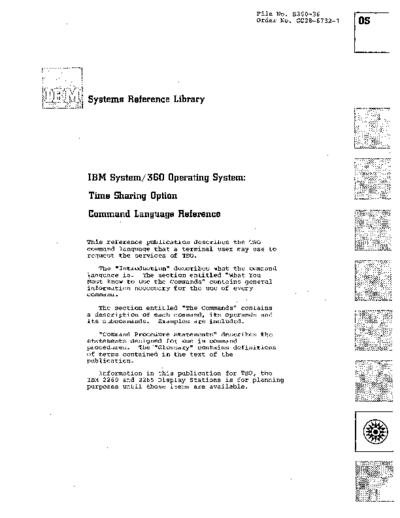 IBM GC28-6732-1 TSO Command Language Rel 20.1 Mar71  IBM 360 os R20.1_Mar71 GC28-6732-1_TSO_Command_Language_Rel_20.1_Mar71.pdf