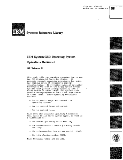 IBM GC28-6691-3 OS Operator Reference Release 21 Mar72  IBM 360 os R21.0_Mar72 GC28-6691-3_OS_Operator_Reference_Release_21_Mar72.pdf