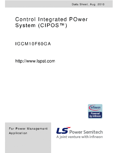 Infineon igcm10f60ga  . Electronic Components Datasheets Active components Transistors Infineon igcm10f60ga.pdf