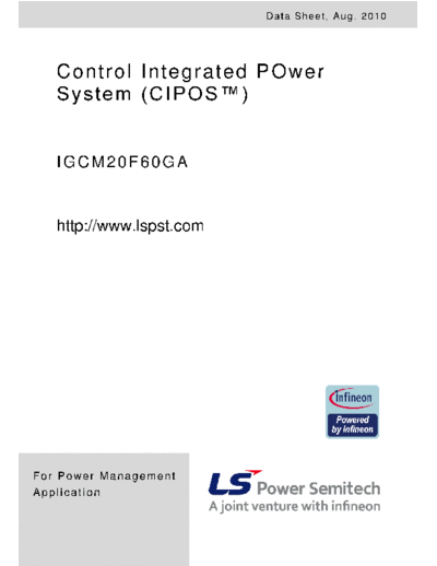 Infineon igcm20f60ga  . Electronic Components Datasheets Active components Transistors Infineon igcm20f60ga.pdf