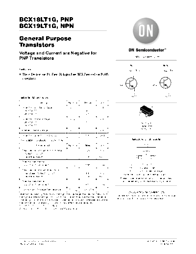 ON Semiconductor bcx18lt1g bcx19lt1g  . Electronic Components Datasheets Active components Transistors ON Semiconductor bcx18lt1g_bcx19lt1g.pdf