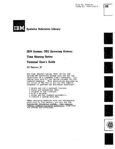 IBM GC28-6763-2 TSO Terminal Users Guide Jul72  IBM 360 os tso GC28-6763-2_TSO_Terminal_Users_Guide_Jul72.pdf