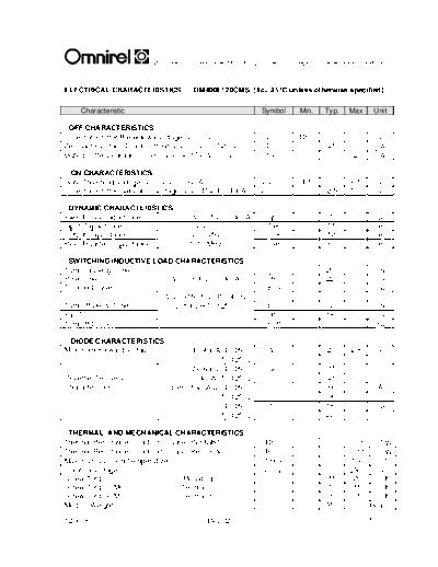 Omnirel om400f120cms  . Electronic Components Datasheets Active components Transistors Omnirel om400f120cms.pdf
