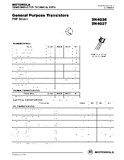 Motorola 2n4036-37  . Electronic Components Datasheets Active components Transistors Motorola 2n4036-37.pdf
