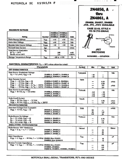 Motorola 2n4856-59 2n4860-61  . Electronic Components Datasheets Active components Transistors Motorola 2n4856-59_2n4860-61.pdf