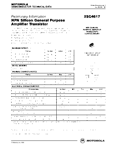 Motorola 2sc4617rev0  . Electronic Components Datasheets Active components Transistors Motorola 2sc4617rev0.pdf