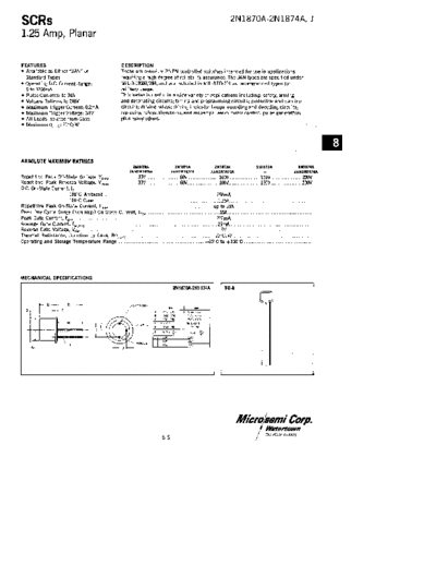 Microsemi 2n1870a-74a  . Electronic Components Datasheets Active components Transistors Microsemi 2n1870a-74a.pdf