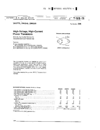 NO 2n4348  . Electronic Components Datasheets Active components Transistors NO 2n4348.pdf