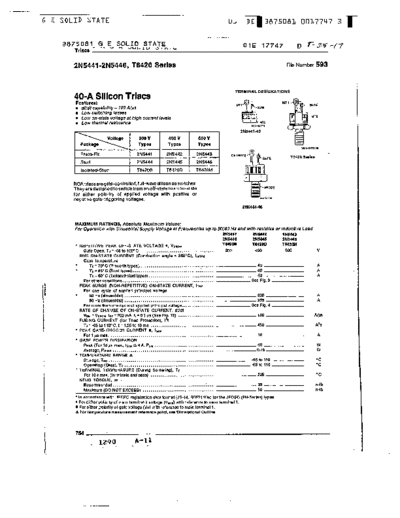 NO 2n5441  . Electronic Components Datasheets Active components Transistors NO 2n5441.pdf