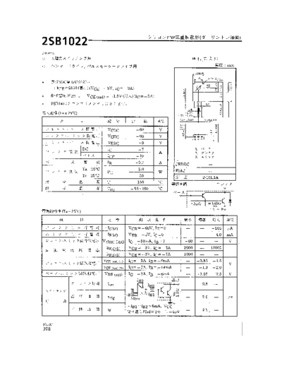 NO 2sb1022  . Electronic Components Datasheets Active components Transistors NO 2sb1022.pdf