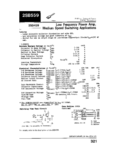 NO 2sd439  . Electronic Components Datasheets Active components Transistors NO 2sd439.pdf
